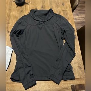 Lulu collard long sleeve top